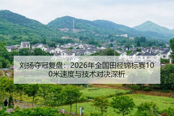 刘扬夺冠复盘：2026年全国田径锦标赛100米速度与技术对决深析